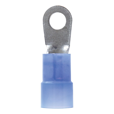 Jandorf Jandorf 6 Ga. Insulated Wire Terminal Ring Blue 2 pk 60784